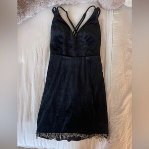 Juniors Black hoco dress